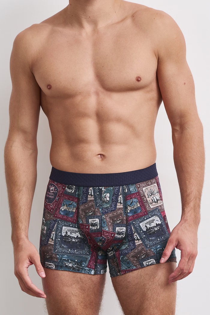 Medicine Priliehavé boxerky pánske bavlnené s elastanom 2-pak RW26-BIM303