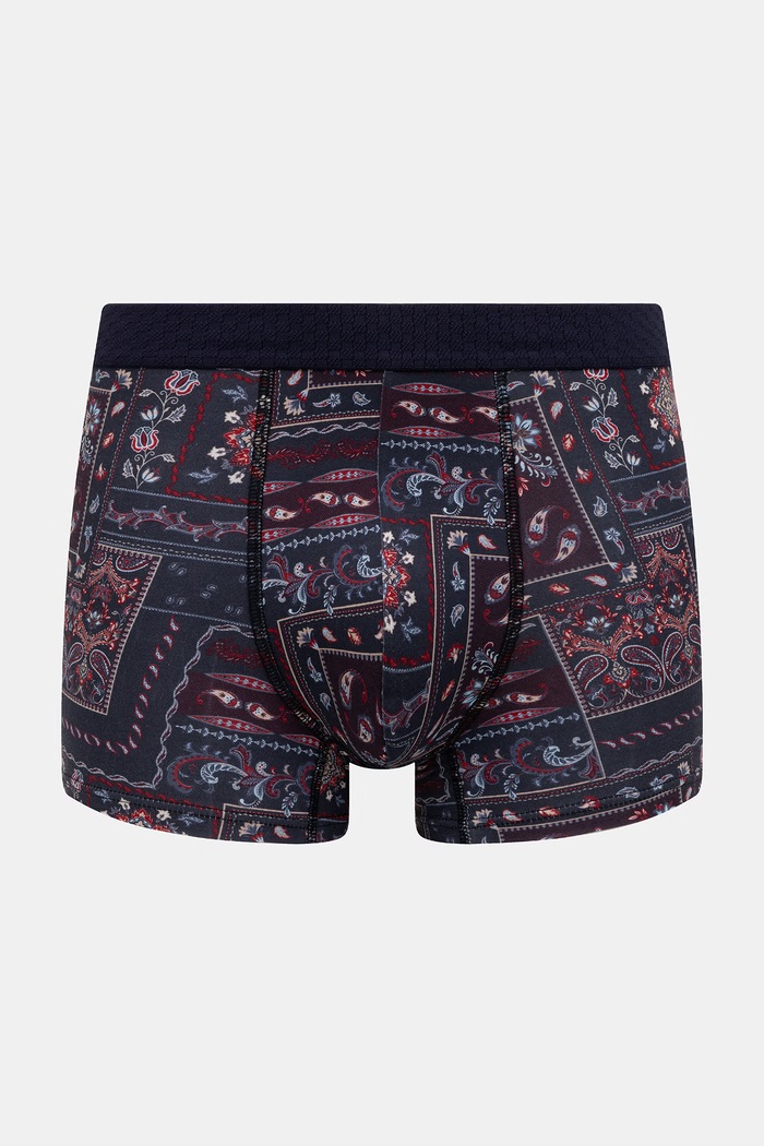 Odzież Bokserki dopasowane męskie bawełniane z elastanem 2-pack RW26-BIM303 multicolor