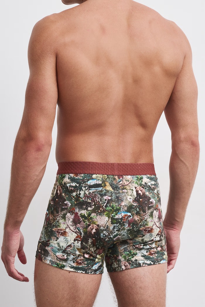 Medicine Boxer da uomo in cotone con elastan pacco da 2 RW26-BIM701