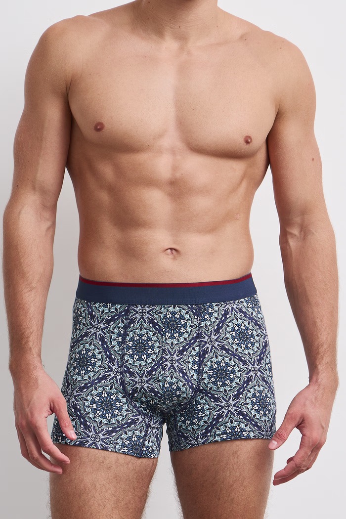 Medicine Boxer da uomo in cotone con elastan pacco da 2 RW26-BIM703