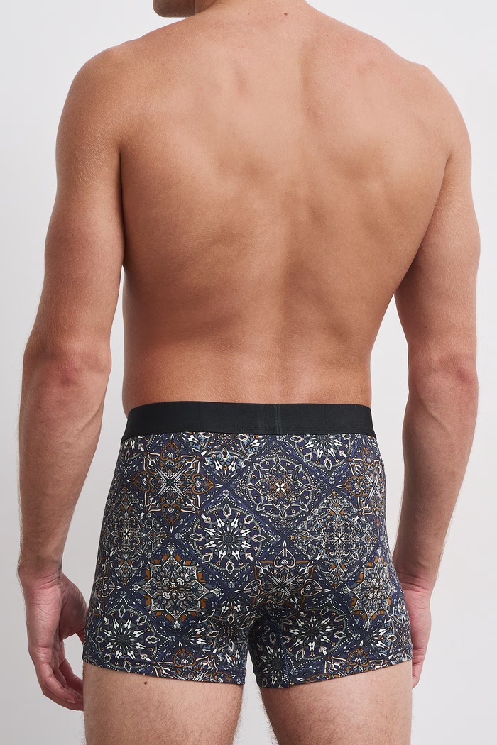Medicine Boxer da uomo in cotone con elastan pacco da 2 RW26-BIM703