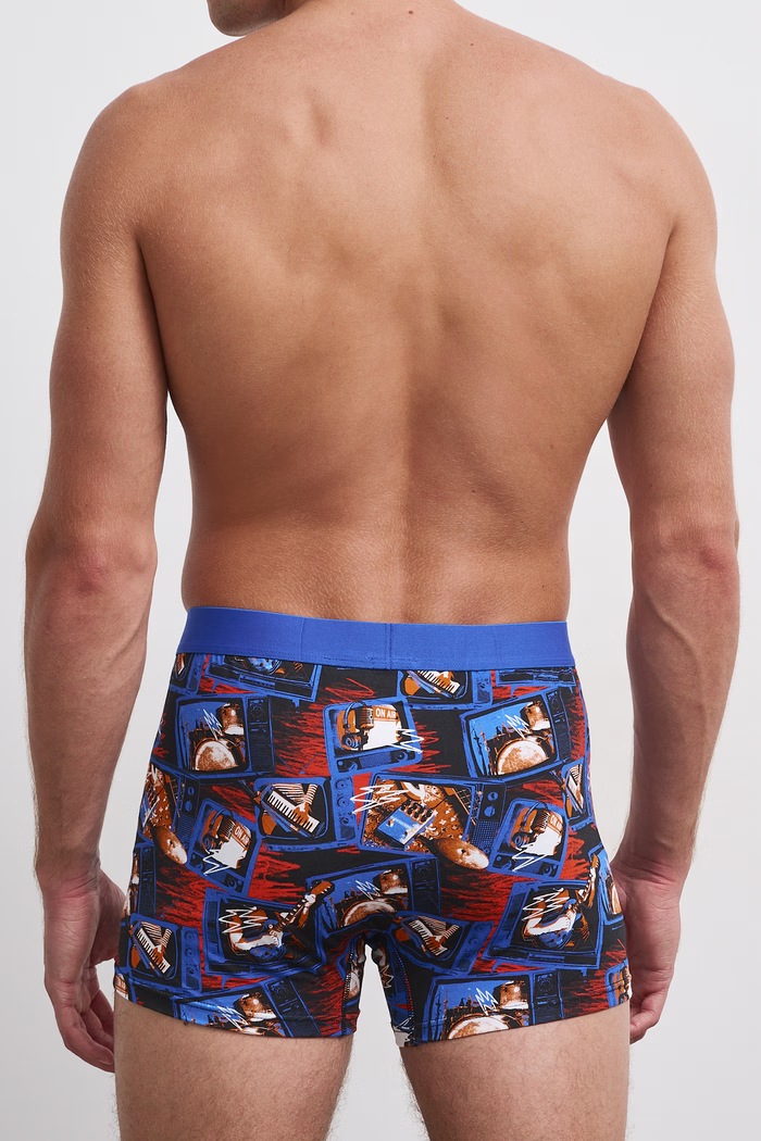 Medicine Boxer da uomo in cotone con elastan pacco da 2 RW26-BIM705