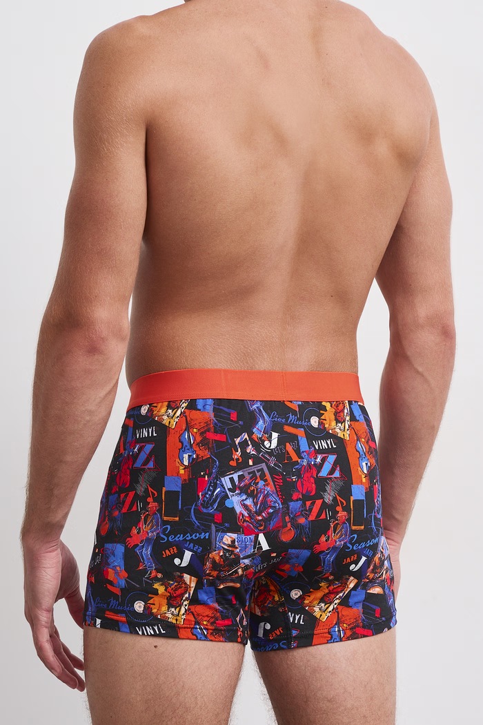 Medicine Boxer da uomo in cotone con elastan pacco da 2 RW26-BIM705