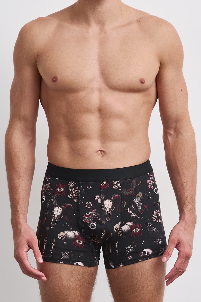 Medicine Boxer da uomo in cotone con elastan pacco da 2 RW26-BIM707