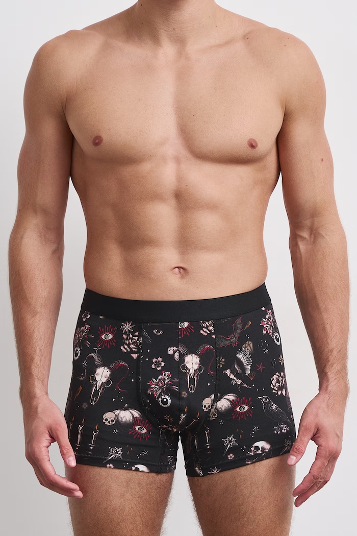 Medicine Boxer da uomo in cotone con elastan pacco da 2 RW26-BIM707