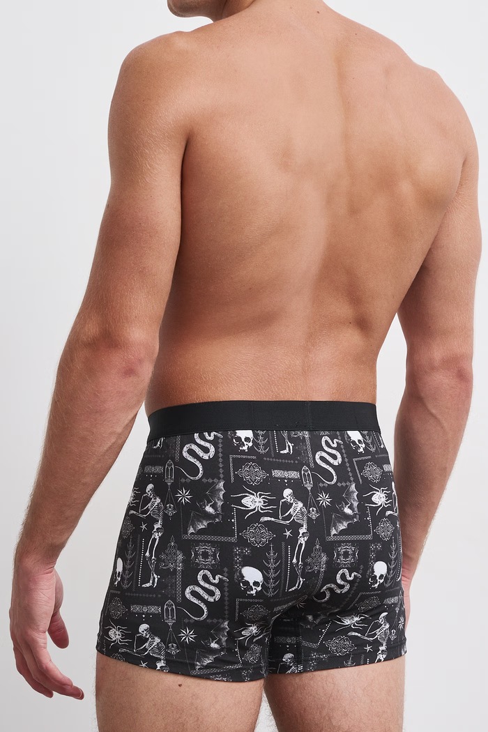Medicine Boxer da uomo in cotone con elastan pacco da 2 RW26-BIM707