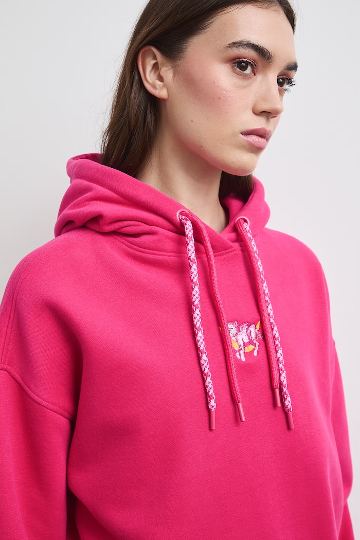 Medicine bluza z kapturem damska różowy RW26-BLD011