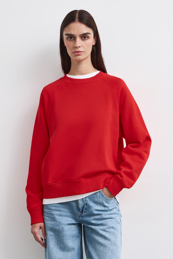 Medicine Bluza damska bawełniana czerwony RW26-BLD050