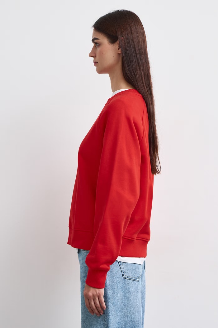 Medicine Bluza damska bawełniana RW26-BLD050 czerwony RW26
