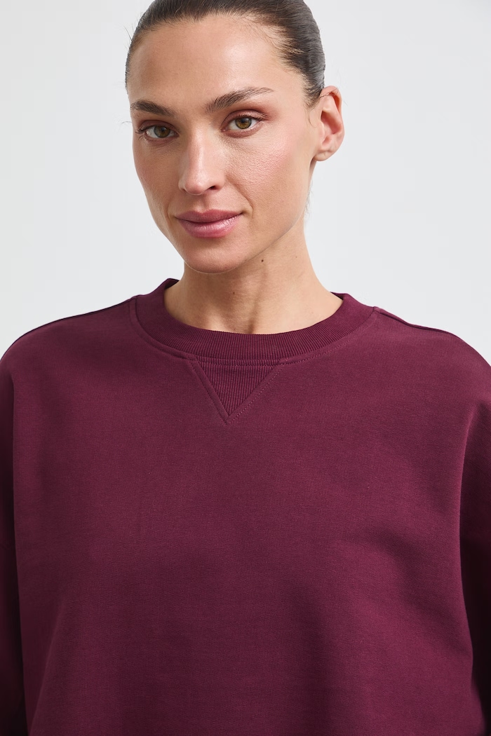 Medicine bluza damska bawełniana bordowy RW26-BLD100