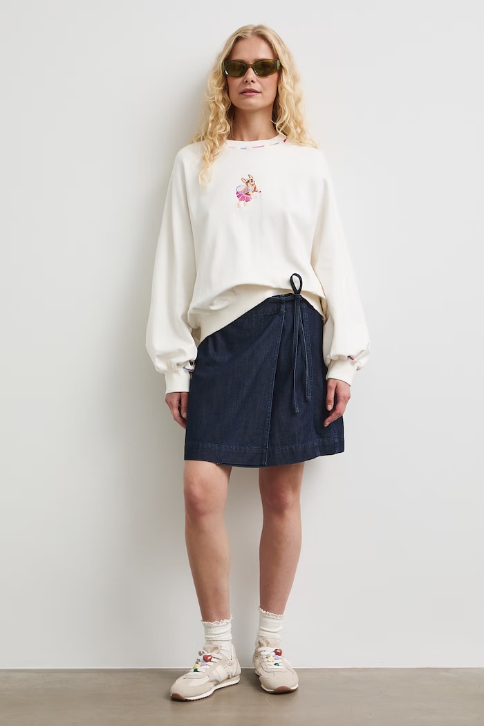 Bluza damska bawełniana z elastanem RW26-BLD102 beżowy RW26