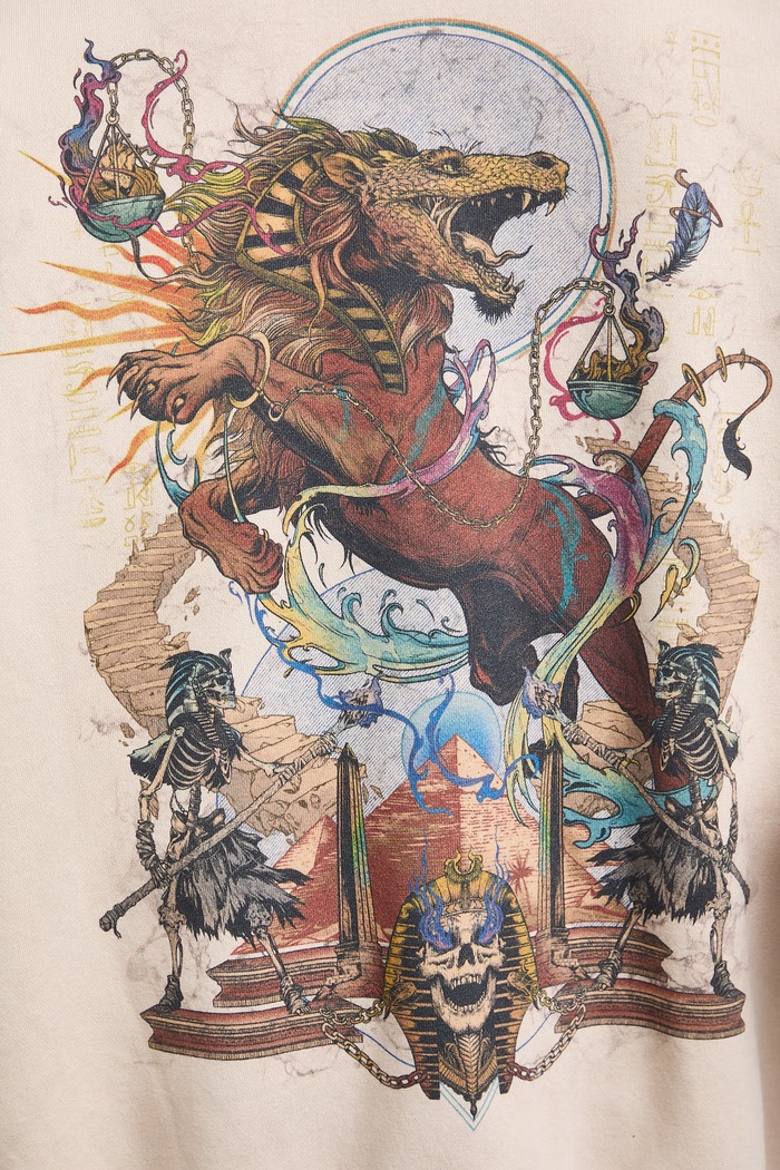 Bluza rozpinana z kapturem damska z bawełną z kolekcji Mythical Creatures RW26-BLD251