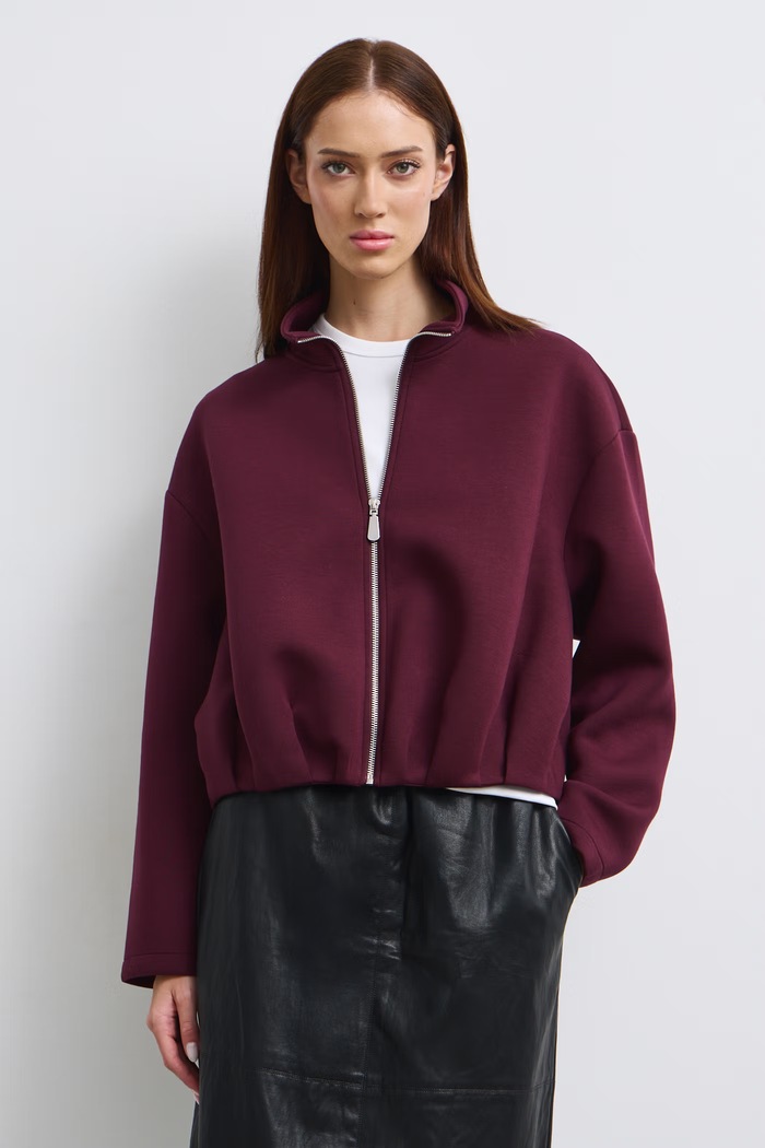 Medicine Bluza rozpinana damska RW26-BLD503 bordowy RW26
