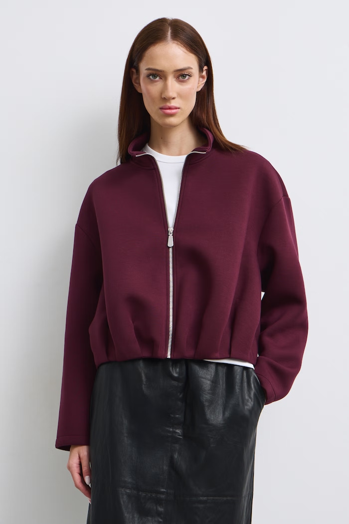 Medicine Bluza rozpinana damska RW26-BLD503 bordowy RW26