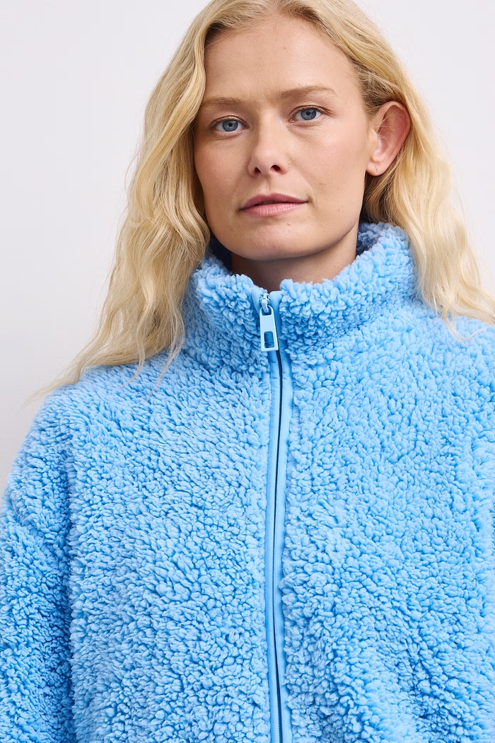 Bluza rozpinana damska polarowa Medicine niebieski RW26-BLD601