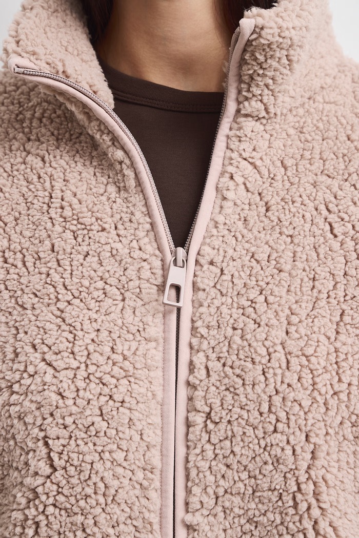 Bluza rozpinana damska polarowa Medicine beżowy RW26-BLD601