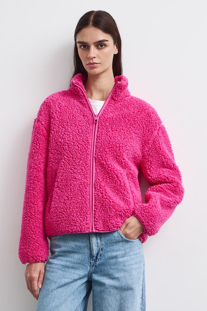 Medicine Bluza rozpinana damska polarowa RW26-BLD601 różowy RW26