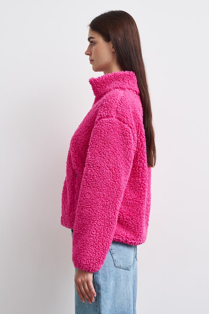 Odzież Medicine Bluza rozpinana damska polarowa RW26-BLD601 różowy