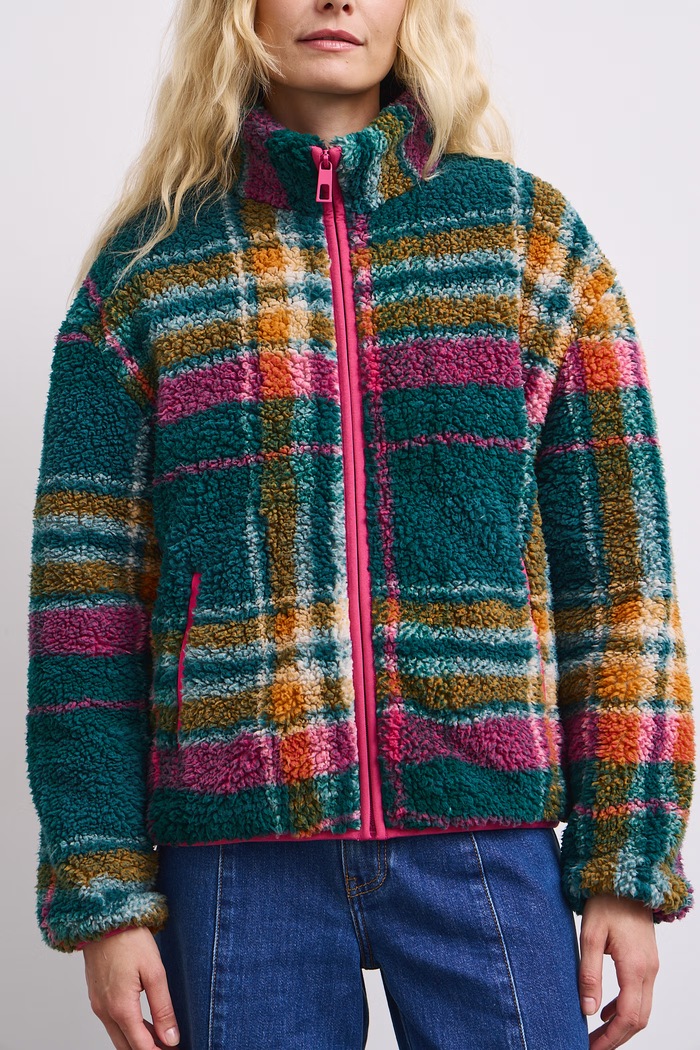 Bluza rozpinana damska polarowa Medicine multicolor RW26-BLD601