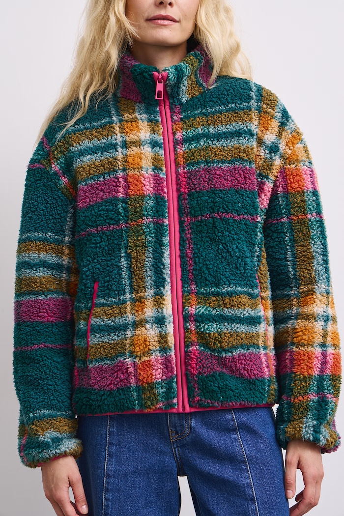 Bluza rozpinana damska polarowa Medicine multicolor RW26-BLD601