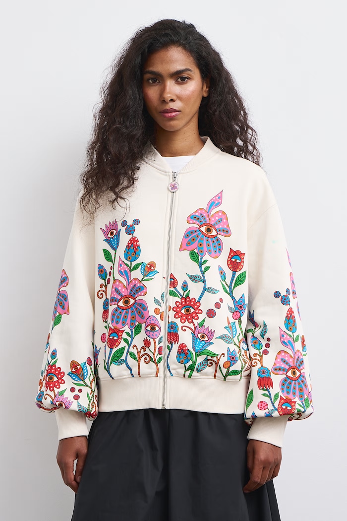 Medicine Bluza rozpinana damska RW26-BLD652 beżowy RW26