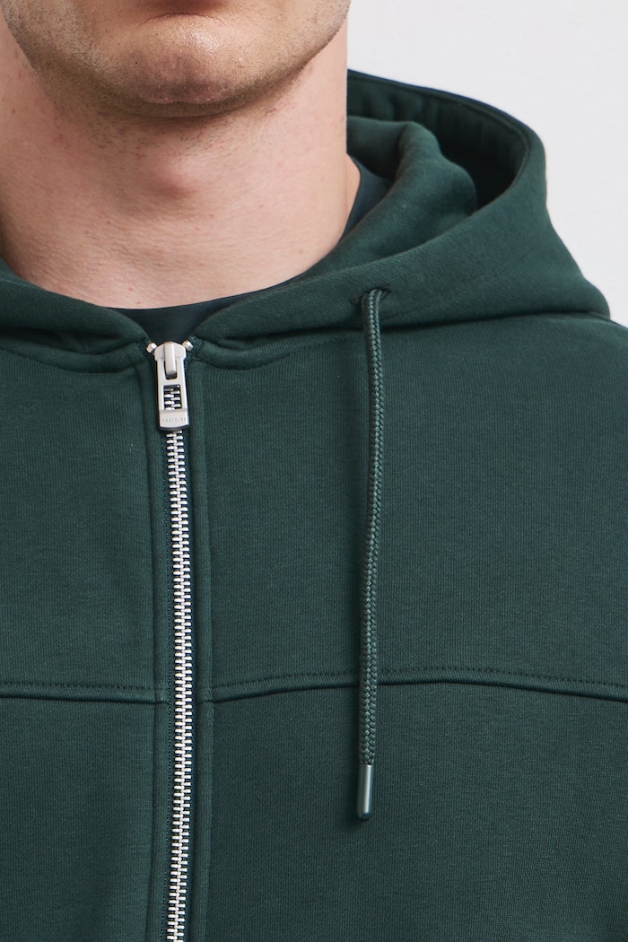 Bluza rozpinana z kapturem męska z bawełną Medicine RW26-BLM071 turkusowy