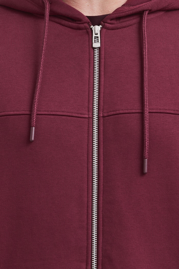 Bluza rozpinana z kapturem męska z bawełną Medicine RW26-BLM071 bordowy