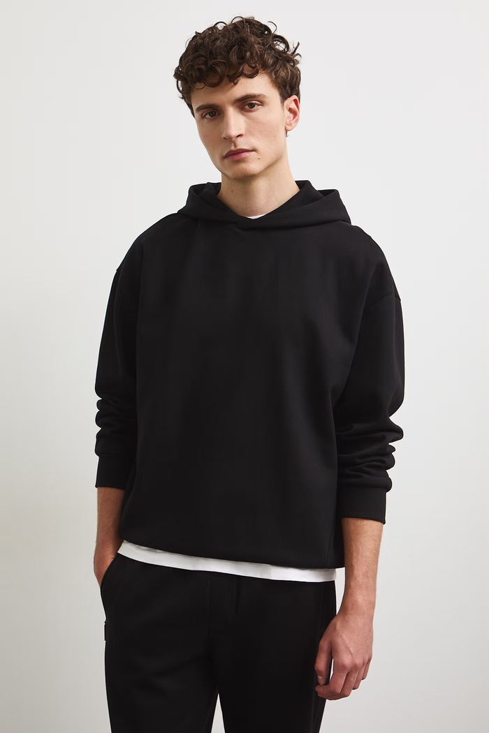Medicine bluza z kapturem męska z bawełną RW26-BLM300 czarny RW26