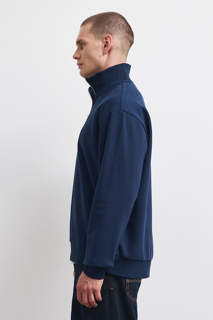Bluza męska z bawełną RW26-BLM500 granatowy RW26