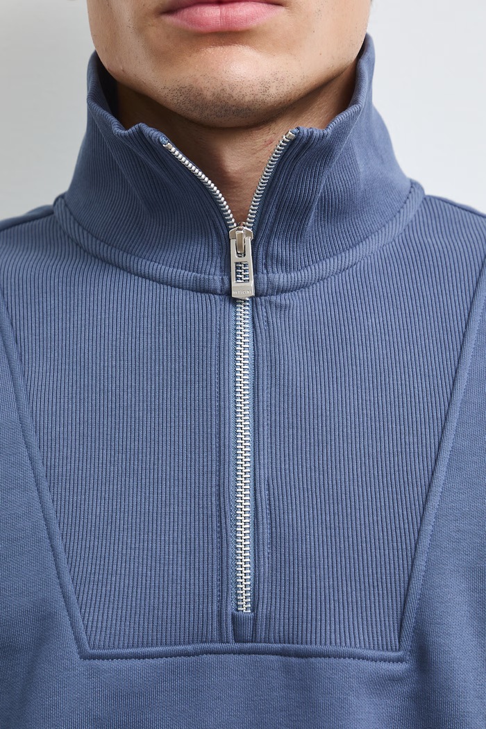 Bluza męska z bawełną Medicine niebieski RW26-BLM500