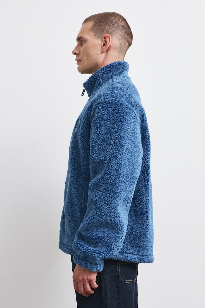 Medicine Bluza rozpinana męska polarowa RW26-BLM501 niebieski RW26
