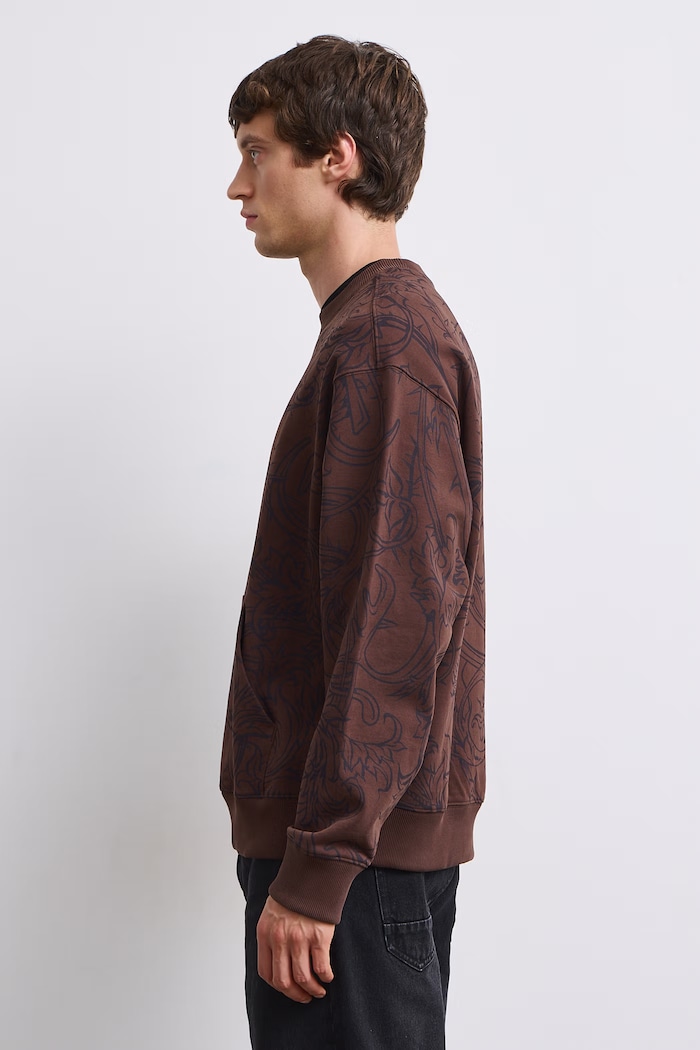 Bluza męska bawełniana Medicine RW26-BLM601 brązowy
