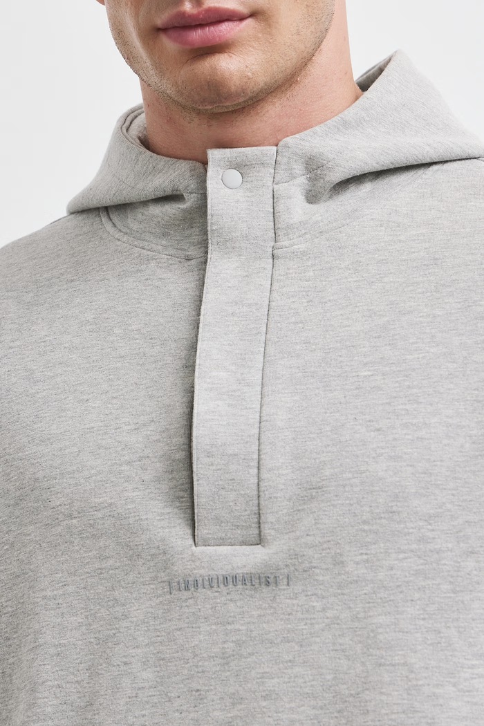 Bluza z kapturem męska z bawełną Medicine RW26-BLM701 szary