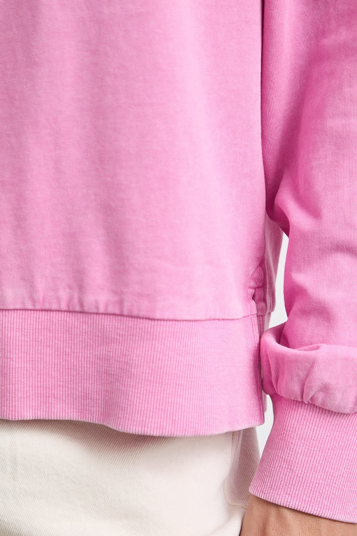 Medicine longsleeve damski bawełniany RW26-BUD010 różowy