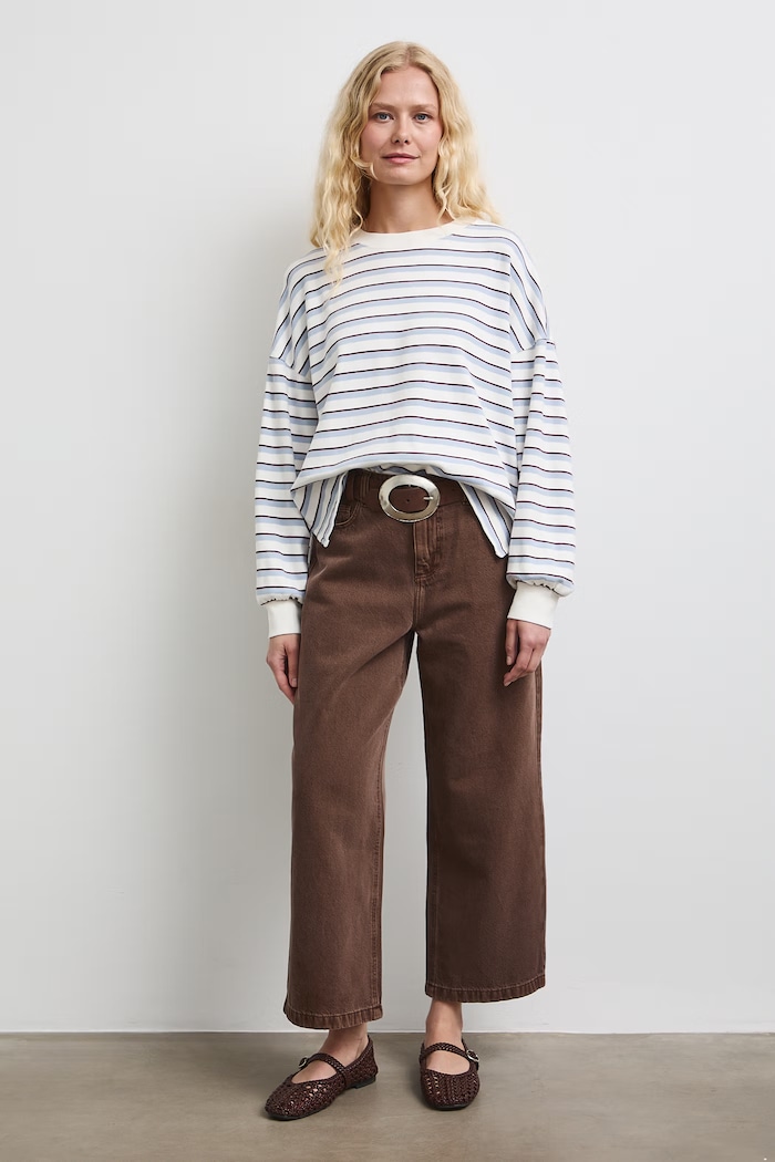 Medicine longsleeve damski bawełniany RW26-BUD013 niebieski RW26