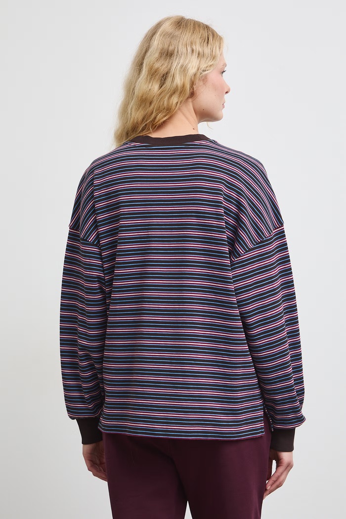 Odzież Medicine longsleeve damski bawełniany RW26-BUD013 brązowy