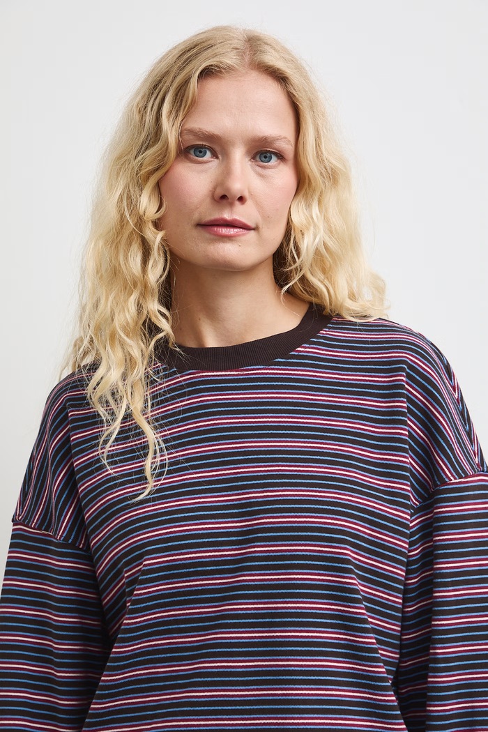 Medicine longsleeve damski bawełniany brązowy RW26-BUD013
