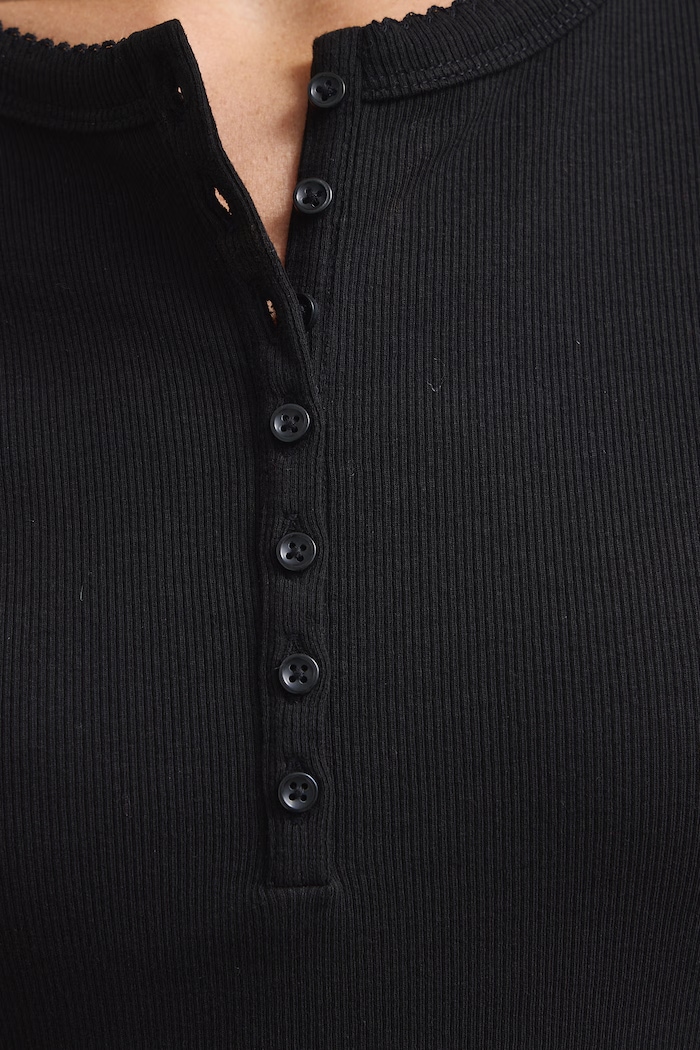 Longsleeve damski bawełniany z elastanem w prążki RW26-BUD053