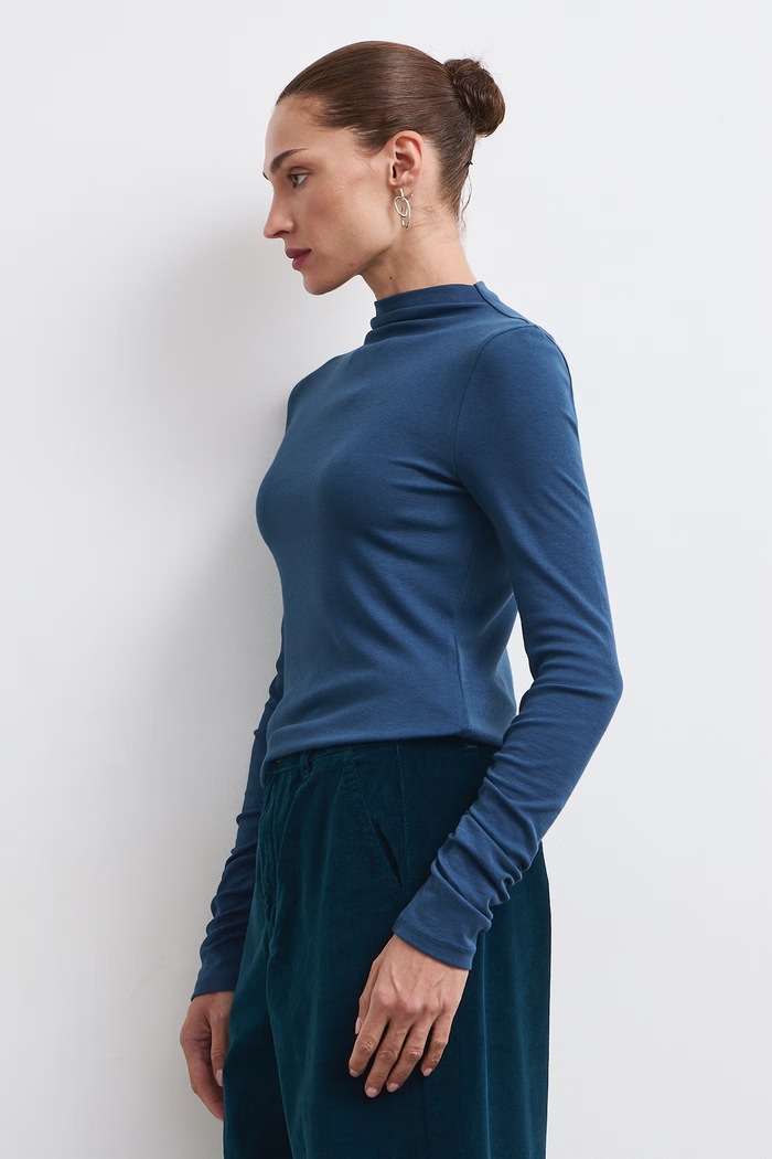 Odzież Medicine Longsleeve damski RW26-BUD070 granatowy