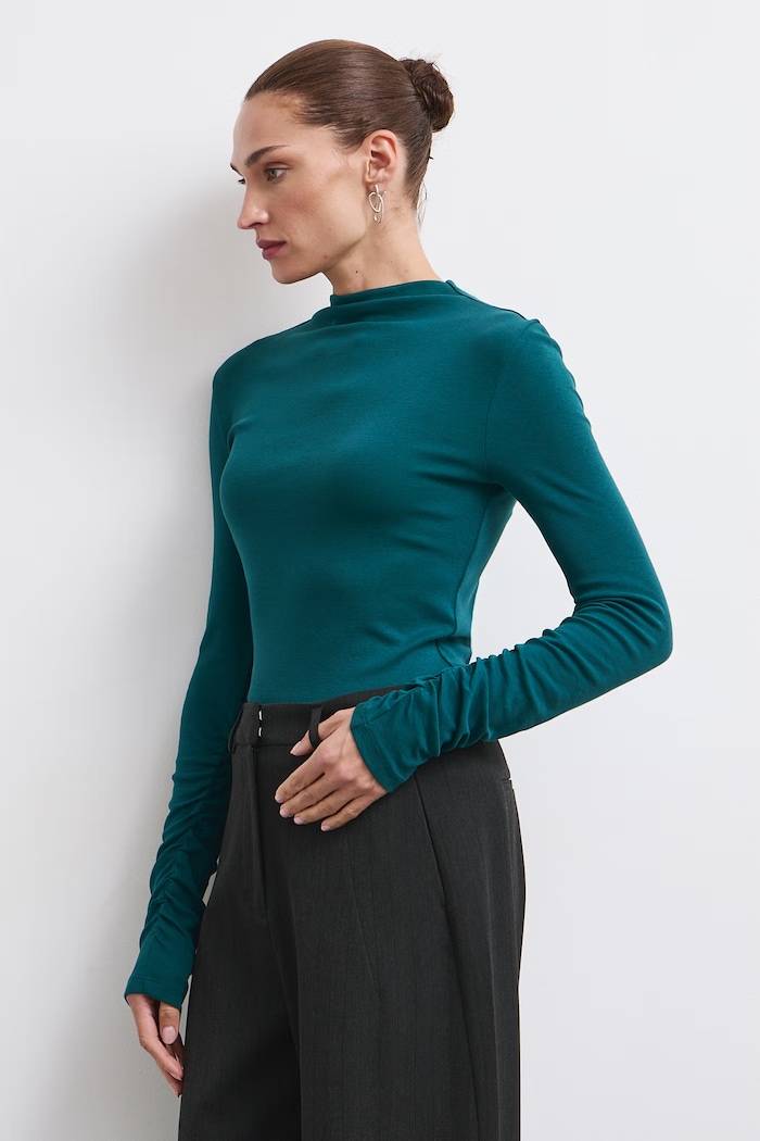 Medicine Longsleeve damski RW26-BUD070 turkusowy RW26