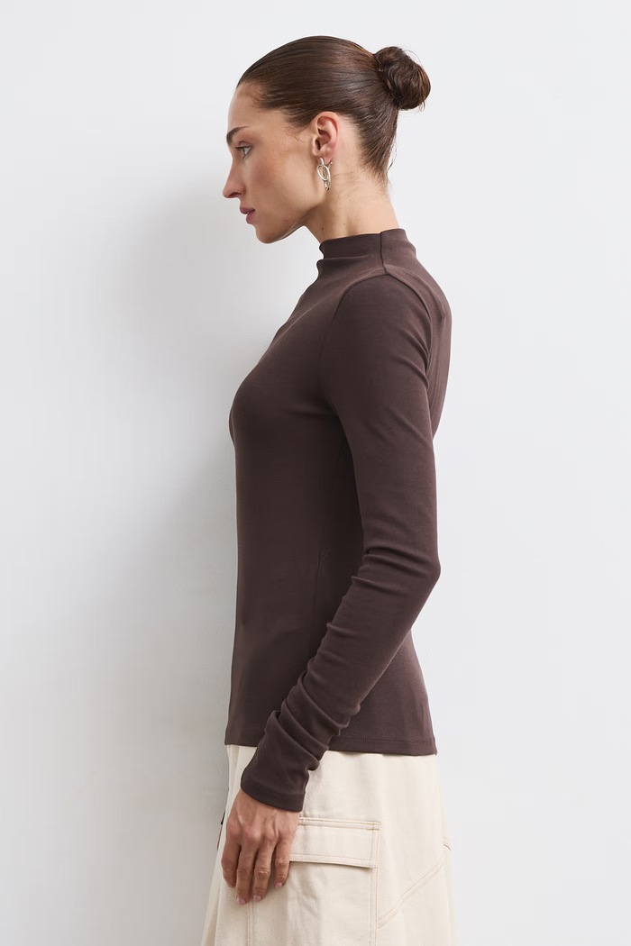 Odzież Medicine Longsleeve damski RW26-BUD070 brązowy