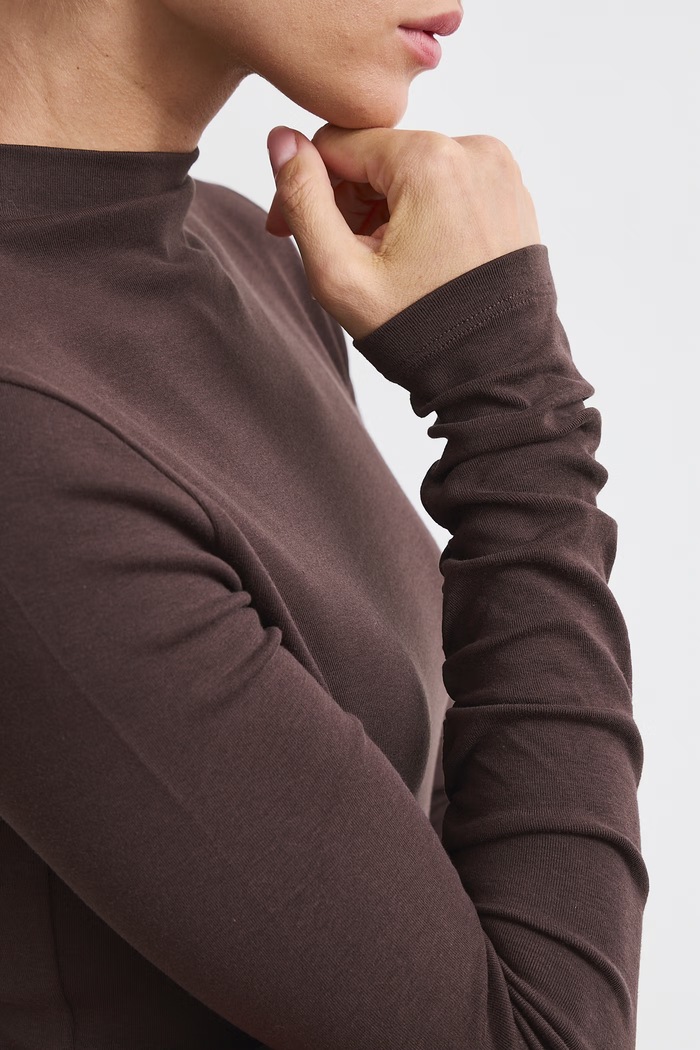 Longsleeve damski Medicine brązowy RW26-BUD070