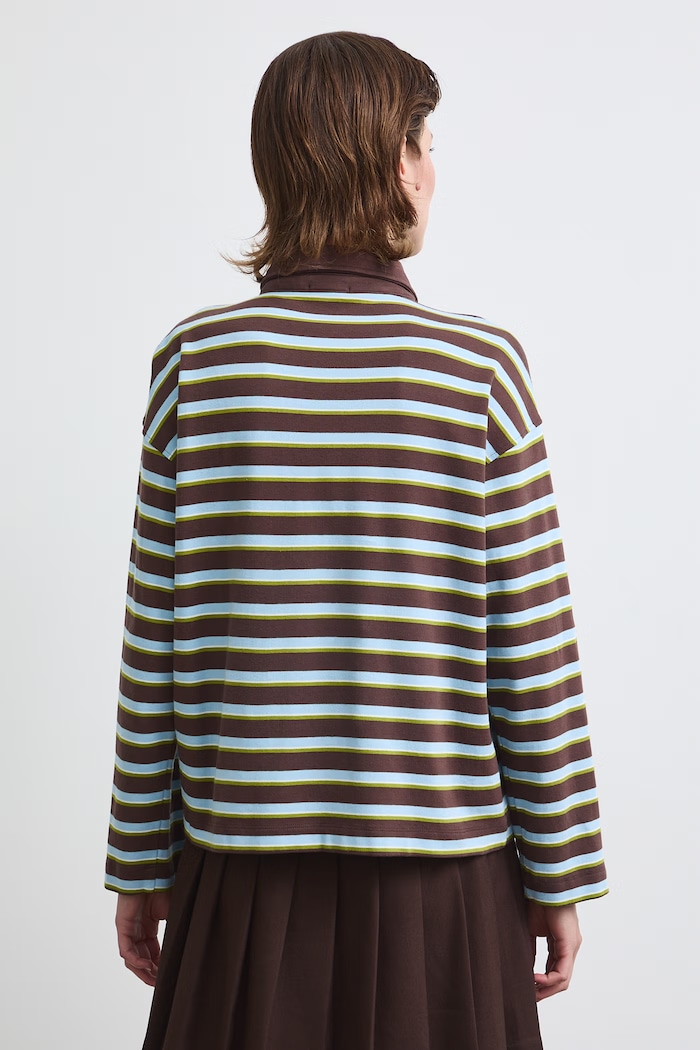Odzież Medicine Longsleeve damski bawełniany RW26-BUD400 brązowy