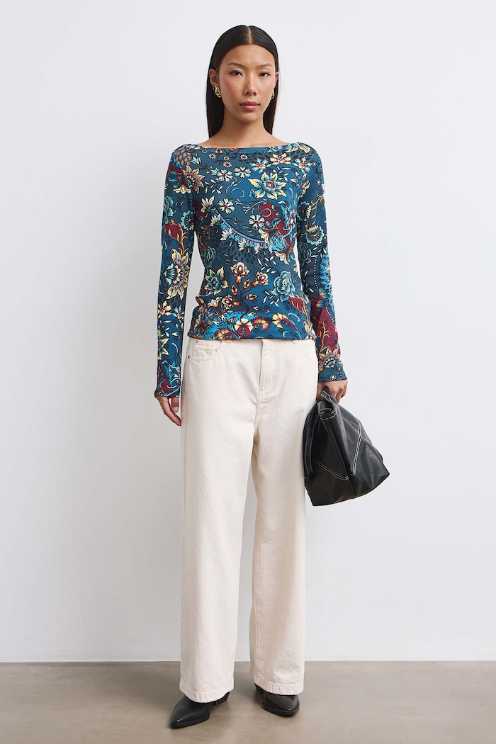 Medicine Longsleeve damski multicolor RW26-BUD805