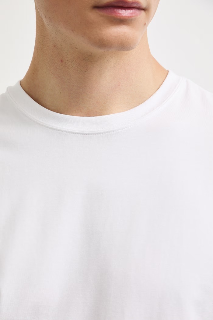 Medicine longsleeve męski bawełniany z elastanem RW26-BUM030 biały