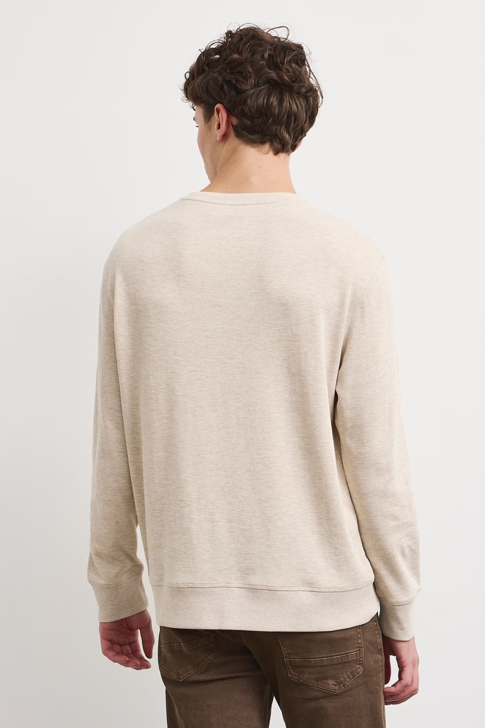 Longsleeve męski Medicine RW26-BUM051 beżowy