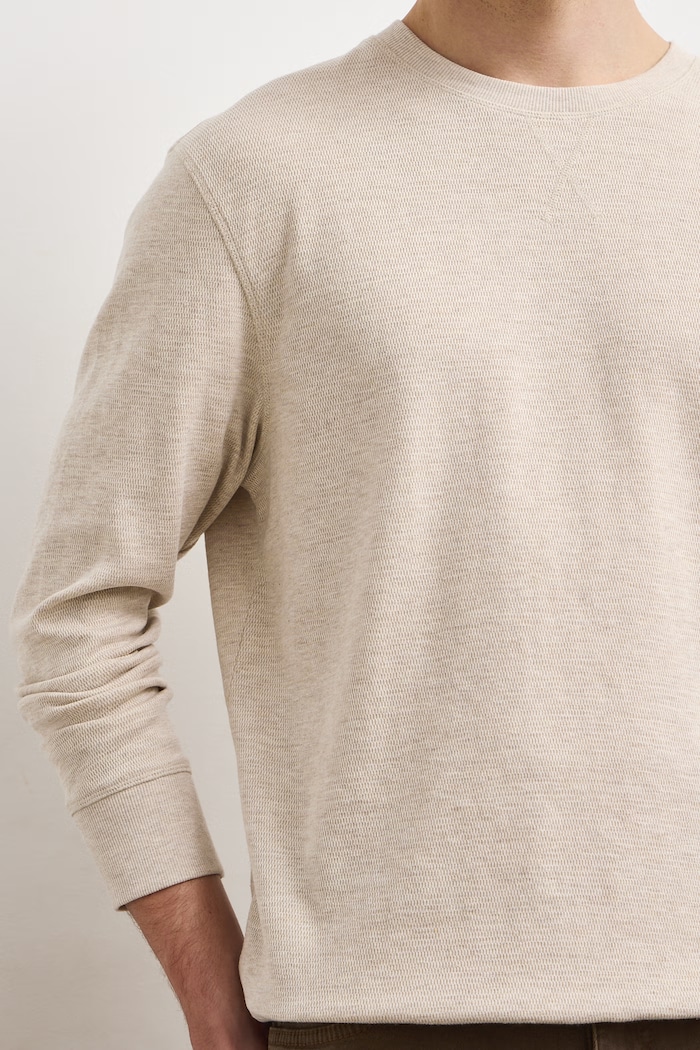 Longsleeve męski Medicine beżowy RW26-BUM051