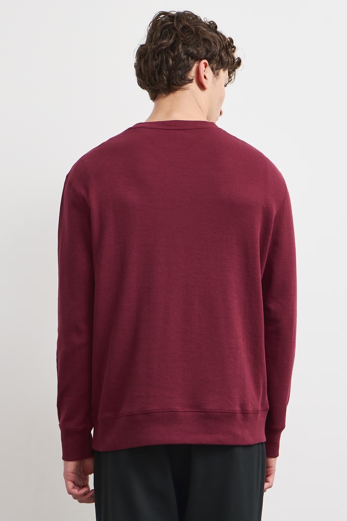 Longsleeve męski Medicine RW26-BUM051 bordowy