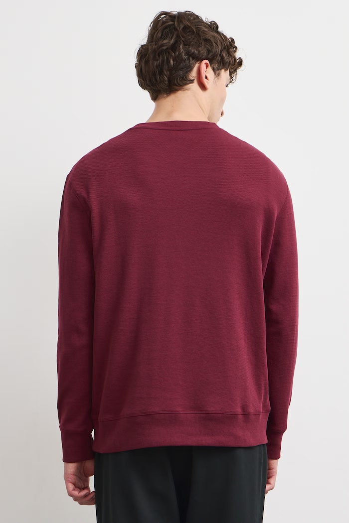 Longsleeve męski Medicine RW26-BUM051 bordowy