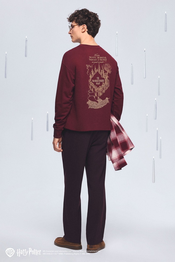 Medicine Longsleeve męski bawełniany bordowy RW26-BUM603